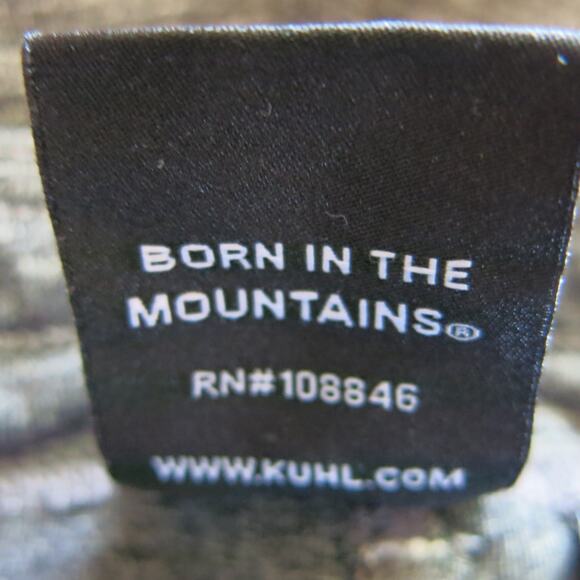 KUHL Born in the Mountains Crop  Pants Size 12 Women Athleisure Gray Gorpcore - Picture 9 of 9
